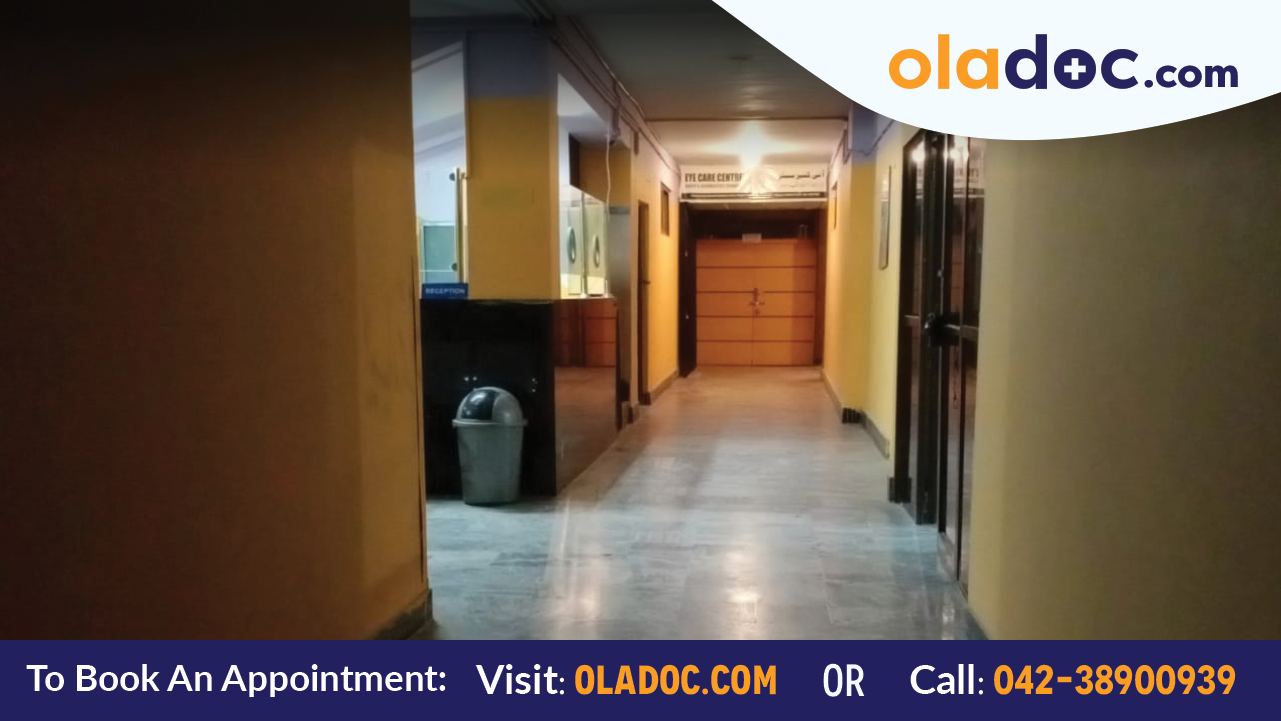 Lobby at Northwest General Hospital Peshawar